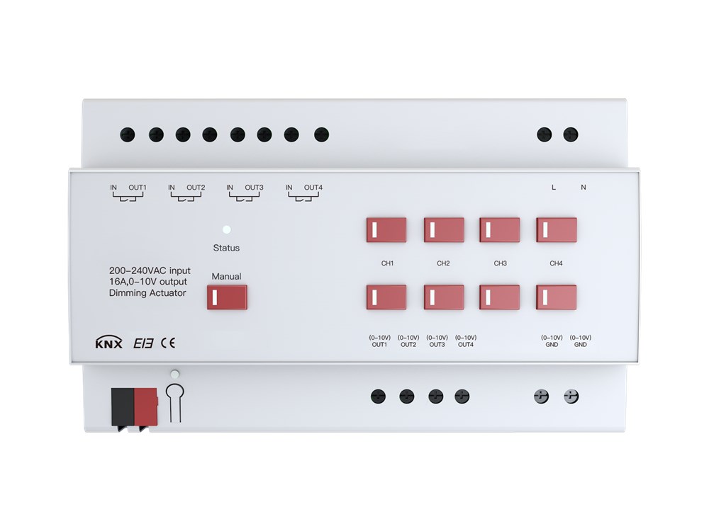 KNX 0-10 V Dimming Actuator