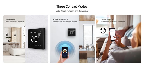 zigbee thermostat with app control