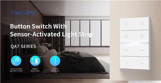 QA7 Series Ultra-Thin Smart Control Panel - Core Component for Large/Medium Hotel Intelligence
