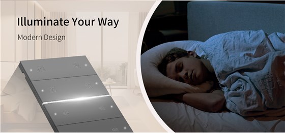 Smart Switch with Illuminated Status Buttons