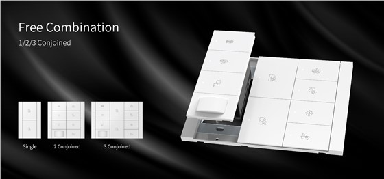 QA8-RS485 smart switch with flexible combination QA8-RS485 smart switch with flexible combination