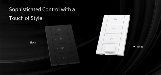 QA8-RS485 light control switch with multiple colors QA8-RS485 light control switch with multiple colors