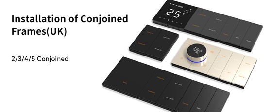 D8 KNX Smart Wall Switch for Hotel Residential and Commercial Projects