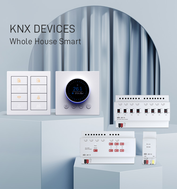wiring  KNX for Smart Hotel, Home, Building