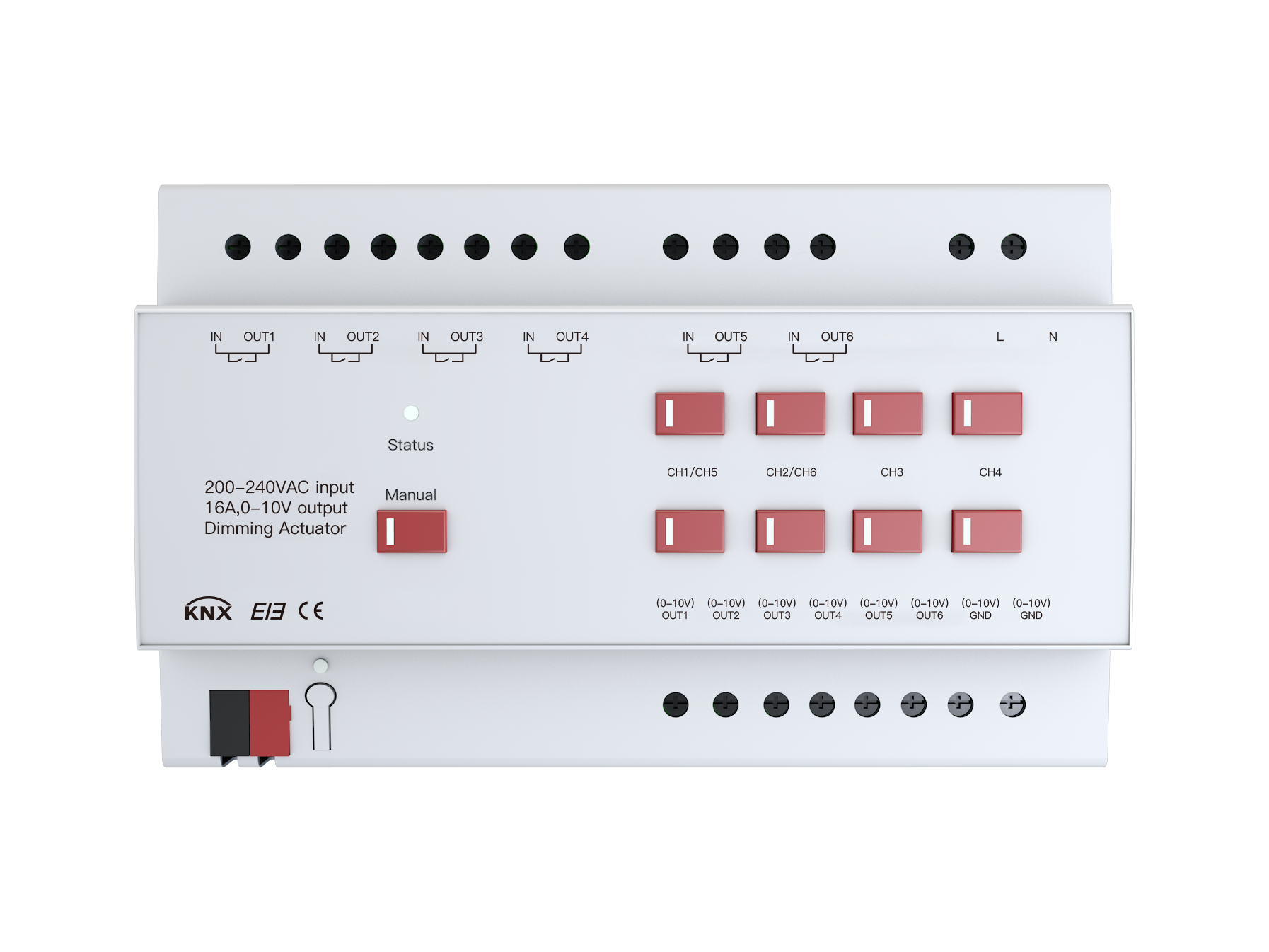 KNX 0-10 V Dimming Actuator