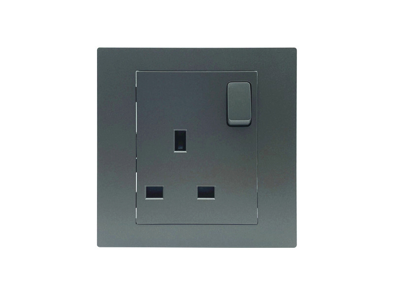 13A British Wall Power Socket