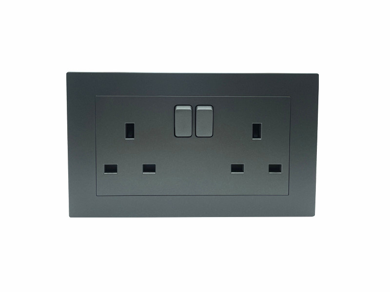 13A British Wall Power Socket