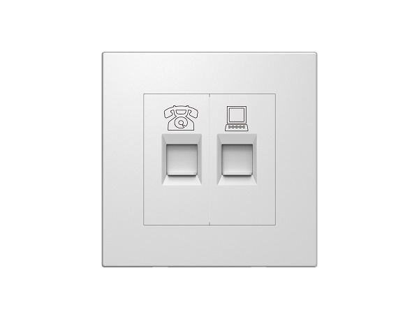 EU Network / TV / Telephone Wall Socket