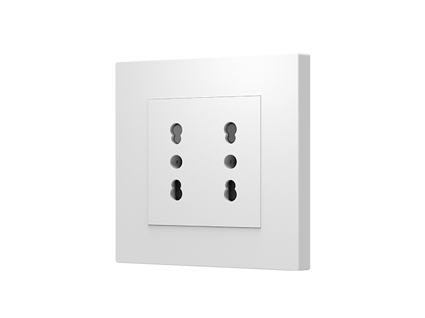 EU Type Double Italian Wall  Socket