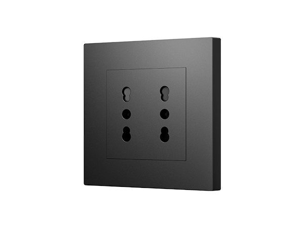 EU Type Double Italian Wall  Socket