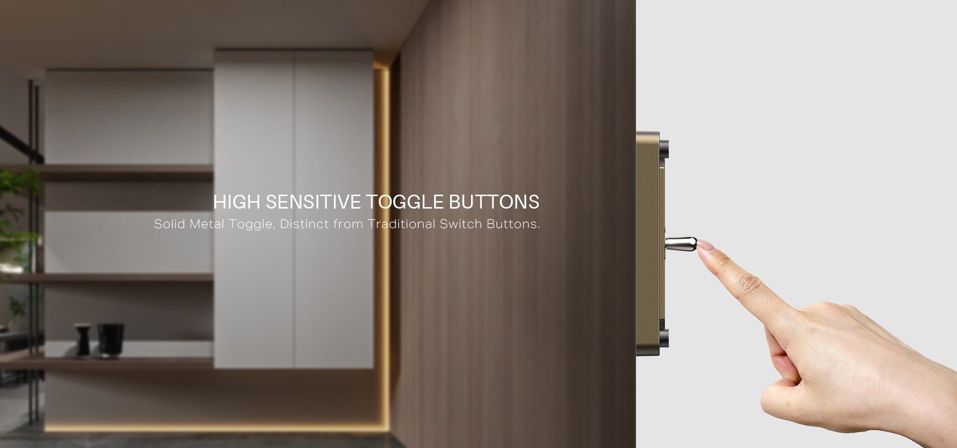 toggle button smart switch