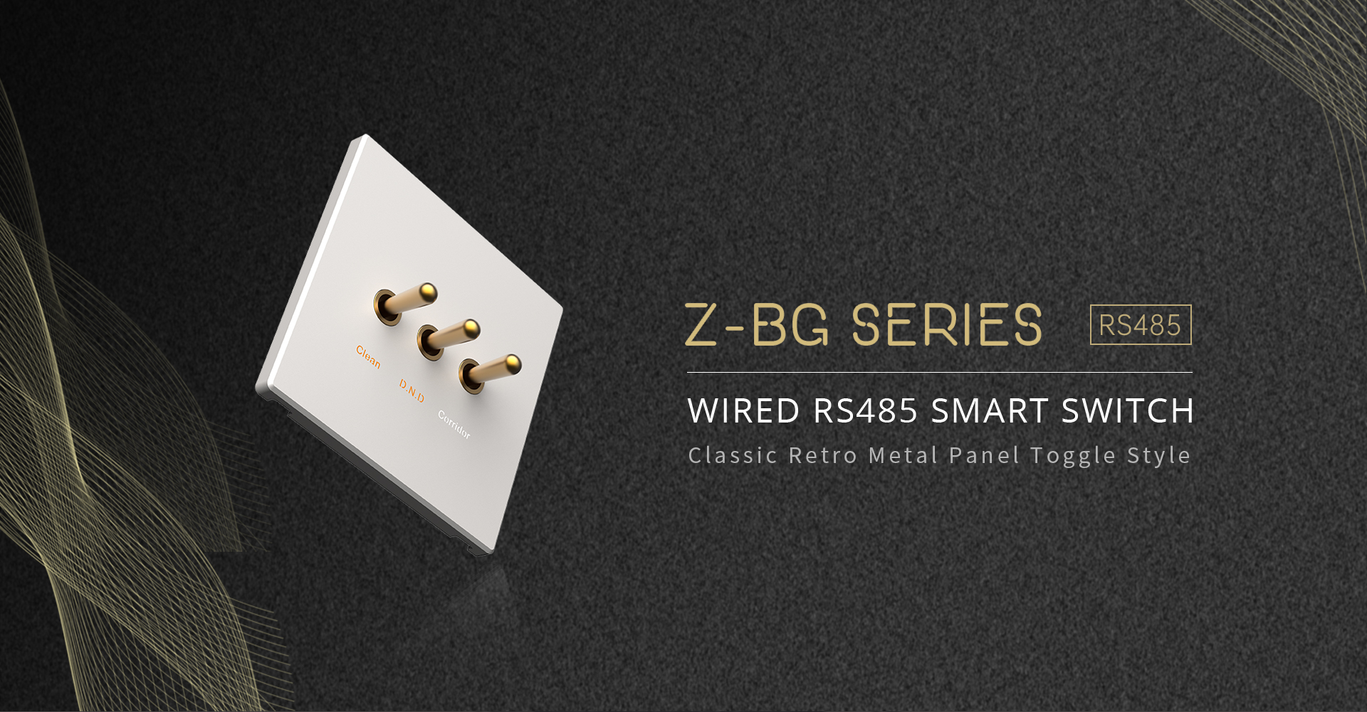 Z-BG RS485 Wall Smart Switch