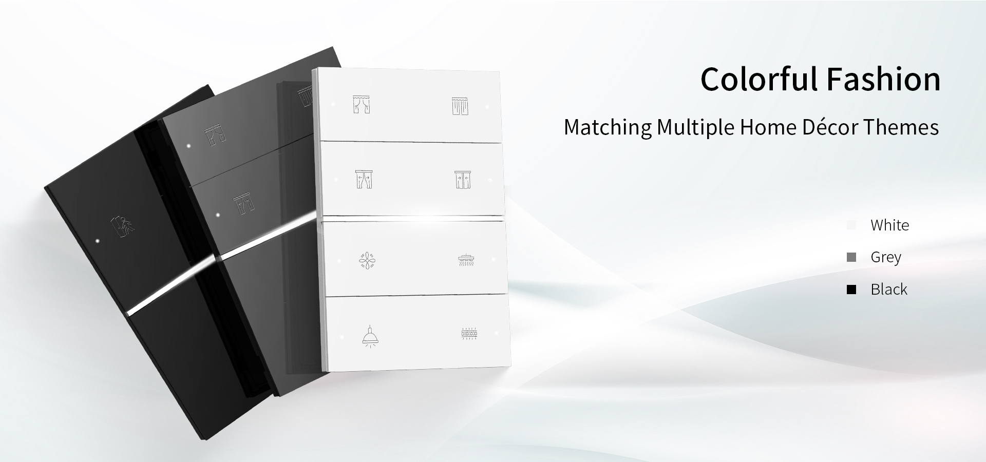 Smart Panel of Multiple Options: Buttons & Colors